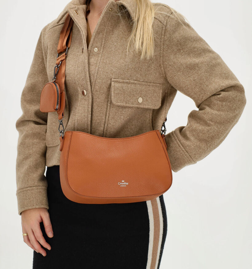 Charm Sac à bandoulière en Cognac pour femmes (343426)