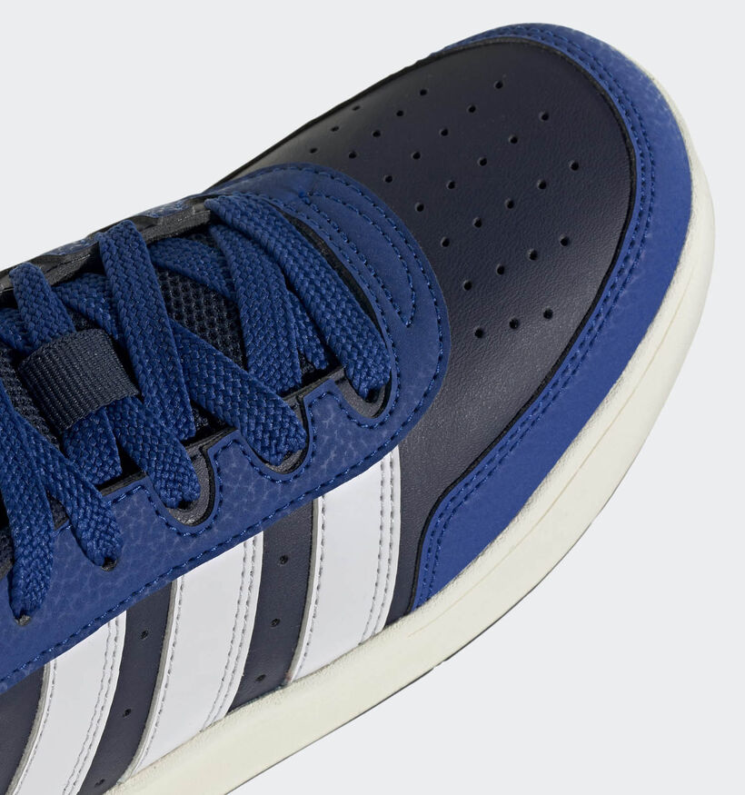 adidas Breakbase Zwarte Lage Sneakers adidas Breakbase Blauwe Sneakers voor meisjes, jongens (359618) - geschikt voor steunzolen