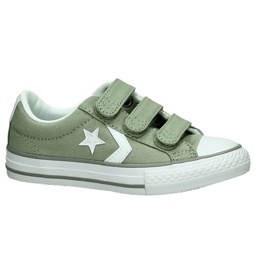 Converse Baskets basses en Bleu foncé en textile (266019)