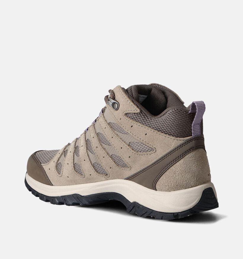Columbia Remond III Mid Waterproof Beige Wandelschoenen voor dames (356114) - geschikt voor steunzolen