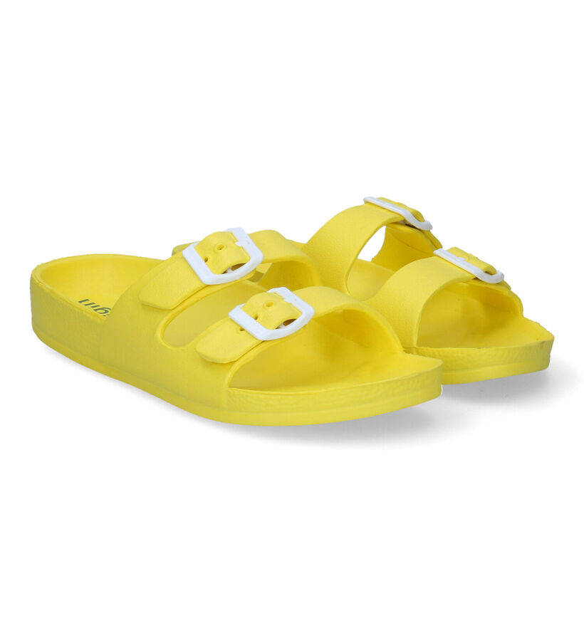 Origin Mule Marcel Nu-pieds en Jaune pour femmes (308907)