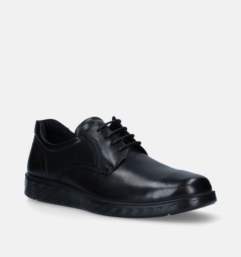 ECCO Lite Hybrid Chaussures à lacets en Noir pour hommes (336828) - pour semelles orthopédiques