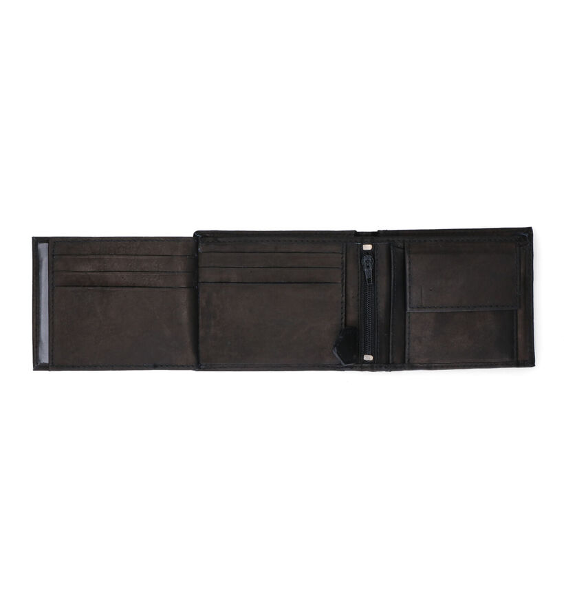 Euro-Leather Portefeuille en Noir pour hommes (365214)