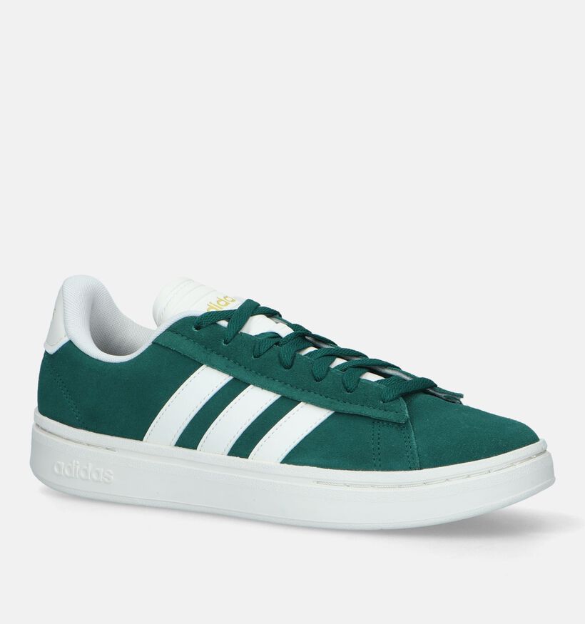 adidas Grand Court Alpha Groene Sneakers voor heren (334727) - geschikt voor steunzolen