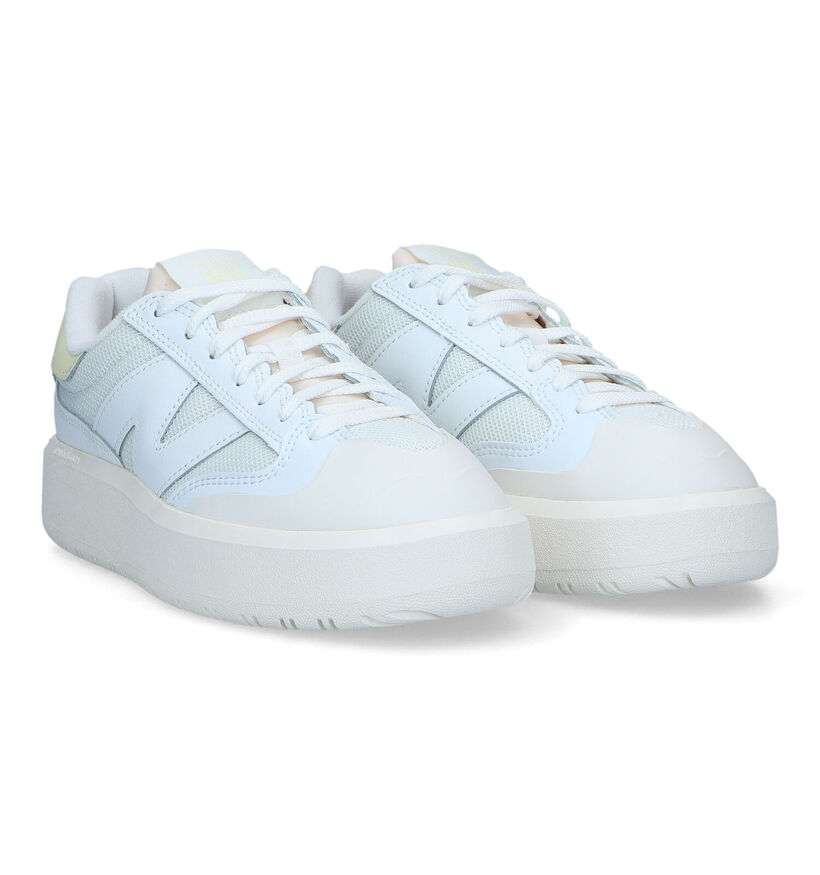 New Balance CT 302 Baskets en Blanc pour femmes (327402) - pour semelles orthopédiques