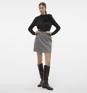 Vero Moda Fortune Allison Grijze Korte rok voor dames (346126)