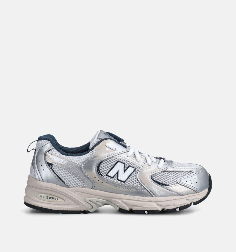 New Balance 530 Zilveren Sneakers voor meisjes (381181) - geschikt voor steunzolen