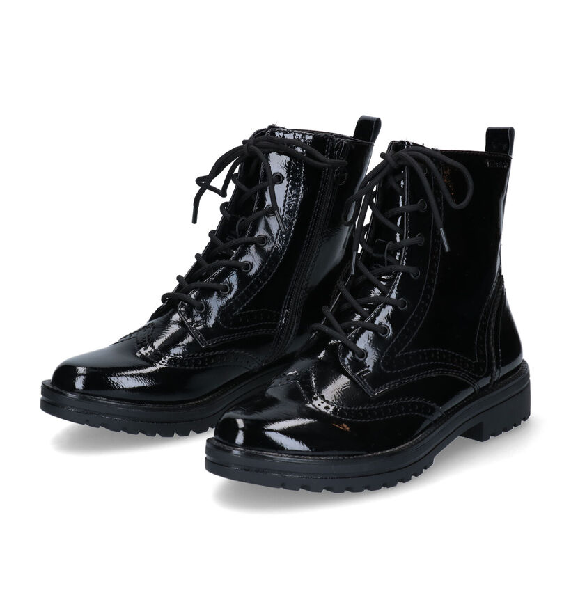 Tamaris Bottes basses en Noir en simili cuir (296775)