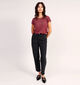 Vero Moda Tessa Mom jeans en Noir pour femmes (361259)
