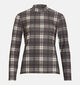 Vila Leoa High Neck Bruine T-shirt met Lange Mouwen voor dames (379761)