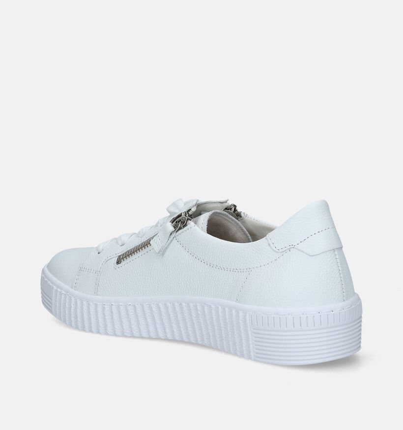 Gabor Best Fitting Chaussures à lacets en Blanc pour femmes (336128) - pour semelles orthopédiques