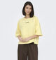 JDY Olivia 2/4 Power Gele T-shirt voor dames (380323)