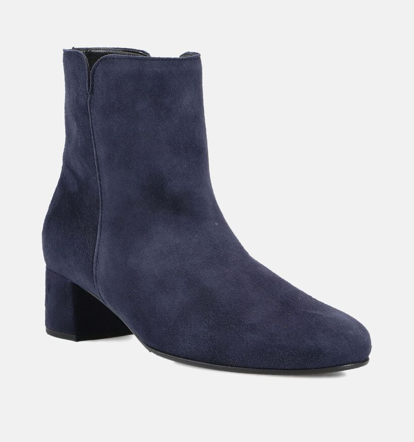 Gabor Bottines à talons en Bleu foncé pour femmes (361648) - pour semelles orthopédiques