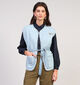 Orfeo Lali Blauwe Korte bodywarmer voor dames (358547)