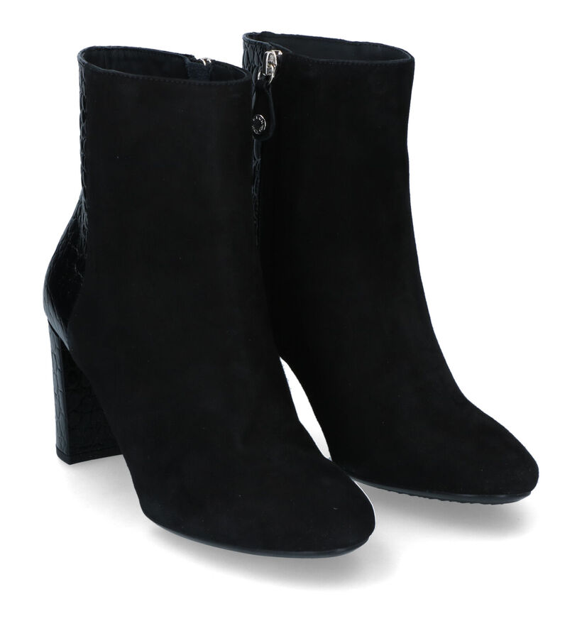 Geox Pheby Bottillons en Noir pour femmes (316162)