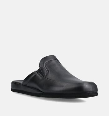 Rohde Pantoffels Zwart/Bordeaux