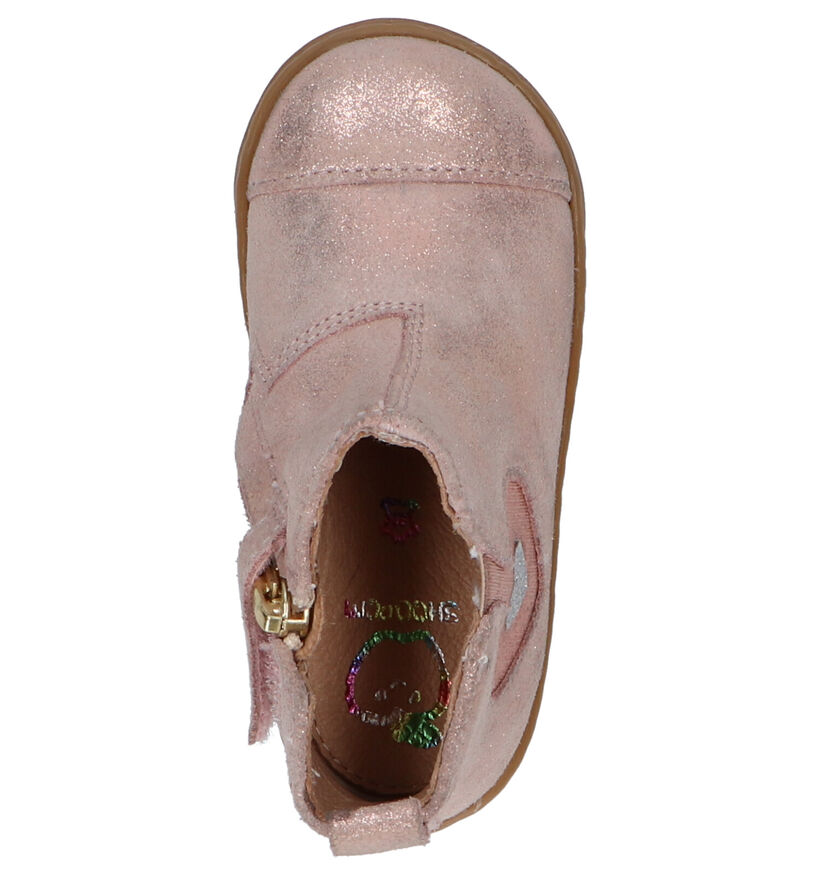 Shoo Pom Bouba Love Gouden Babyschoenen in leer (255210)