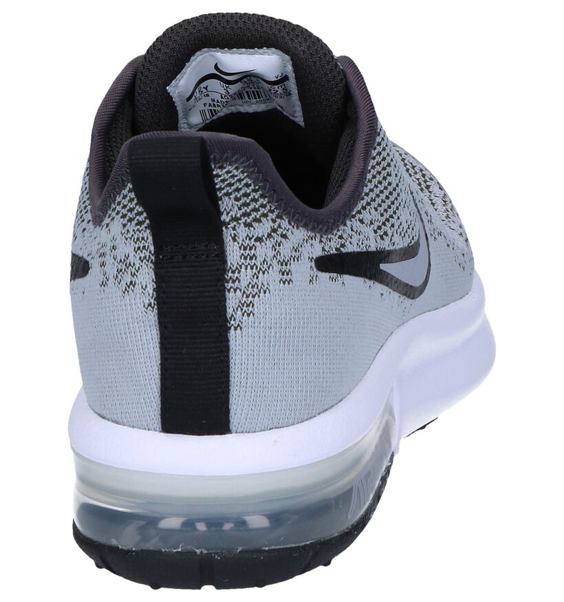 Nike Air Max Baskets basses en Gris en textile (249817)