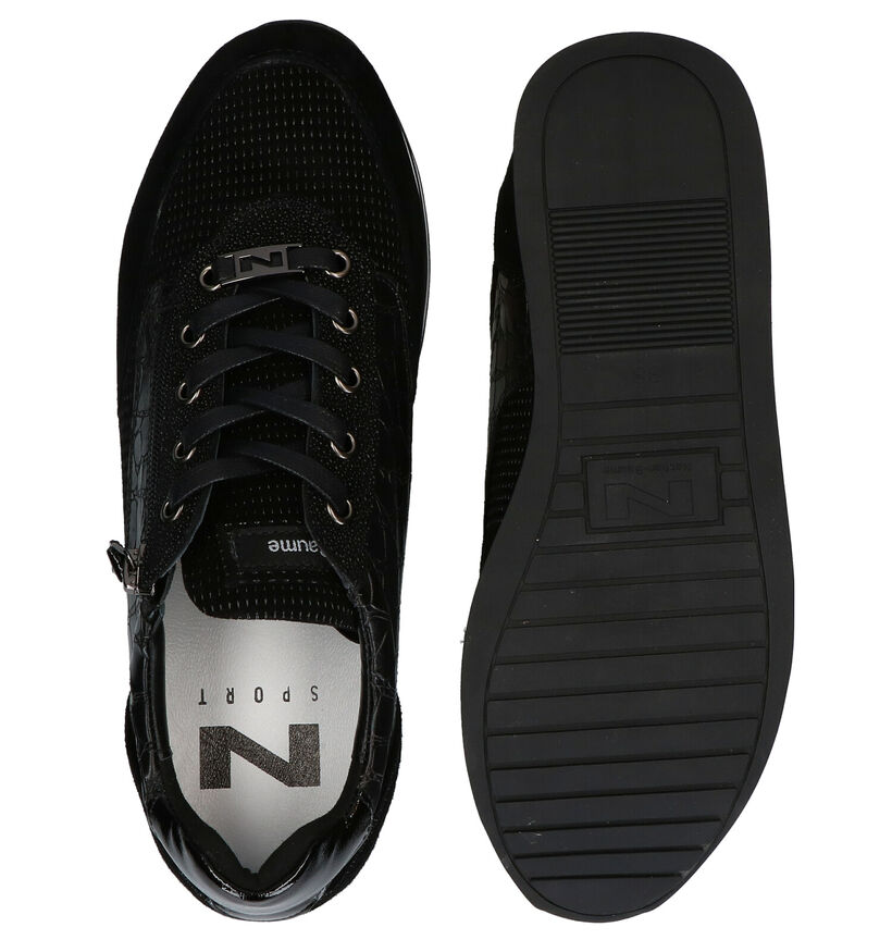 Nathan-Baume Chaussures à lacets en Noir en nubuck (283258)