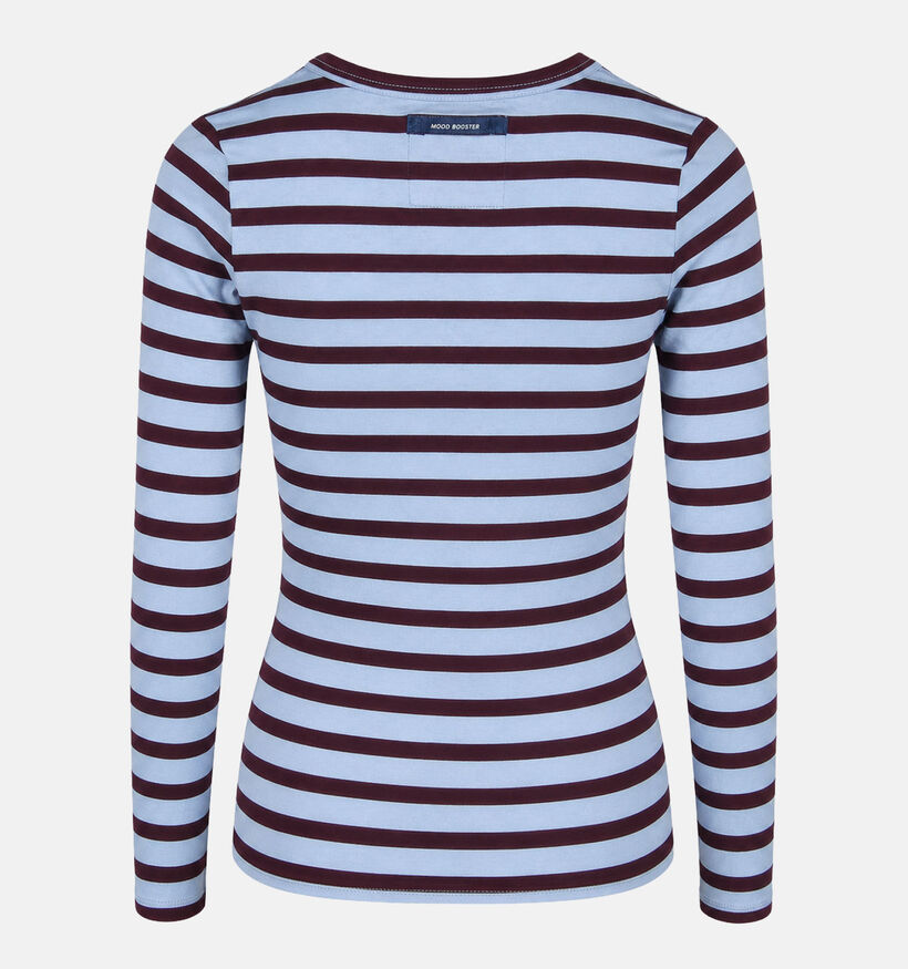 The Shirt Project Bordeaux T-shirt met Lange Mouwen voor dames (381888)
