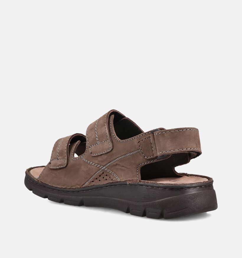 Rohde Sandales en Brun fonc&eacute; pour hommes (371005)