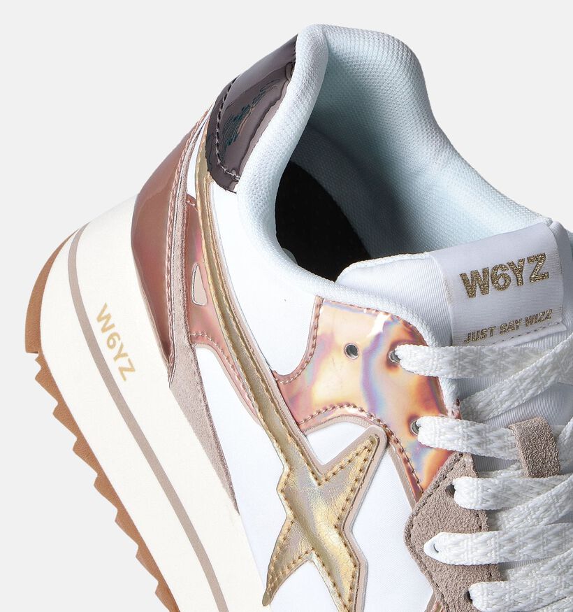 W6YZ Deva Witte Sneakers voor dames (357489) - geschikt voor steunzolen