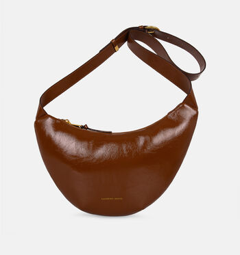 Laurent David Crossbody tassen Cognac/Bruin/Bordeaux/Groen