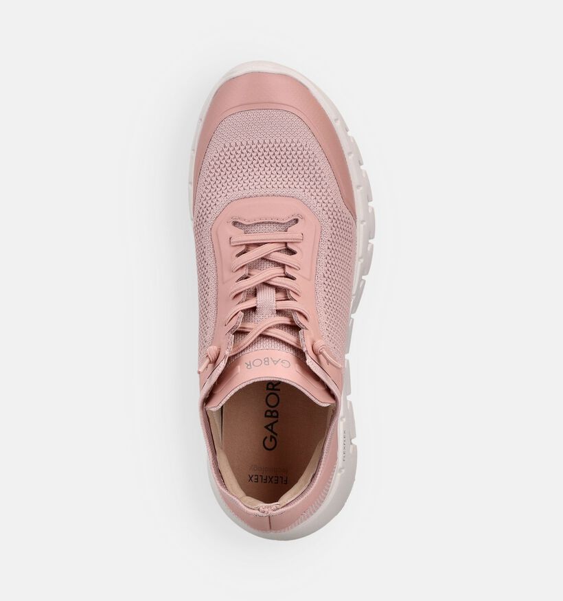 Gabor Roze Sneakers voor dames (371185) - geschikt voor steunzolen