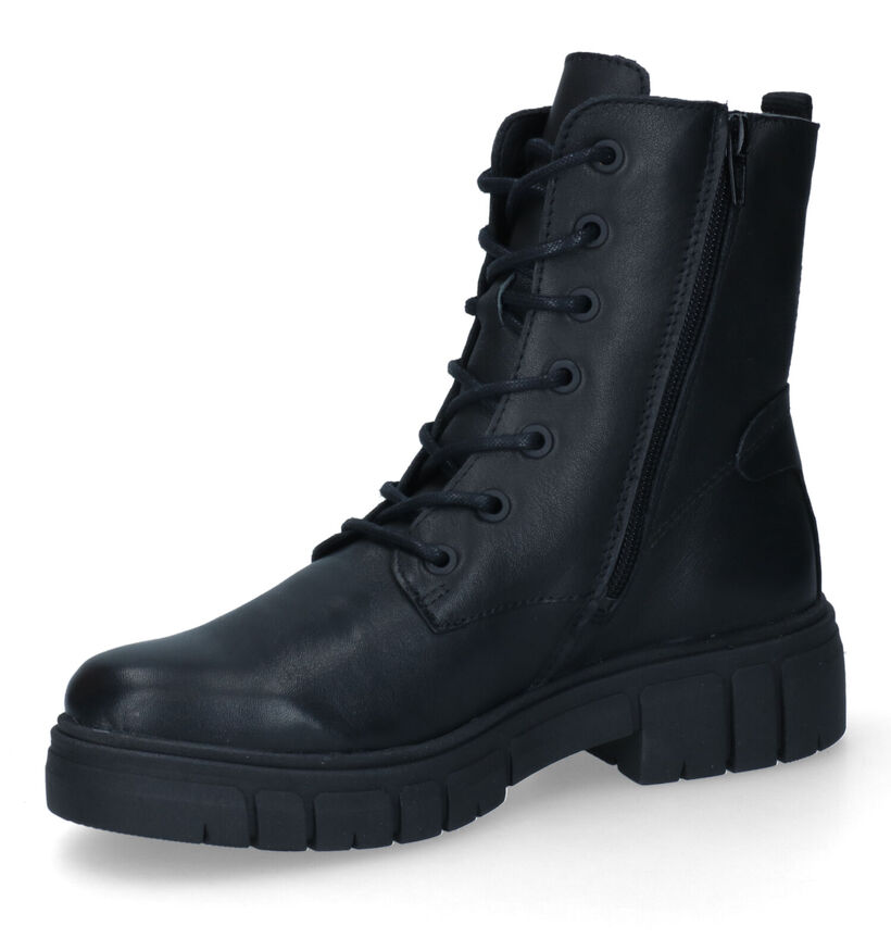 Solemade Paige Bottines en Noir en verni (315839)