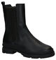 Little David Jantine Zwarte Chelsea Boots in leer (298575)