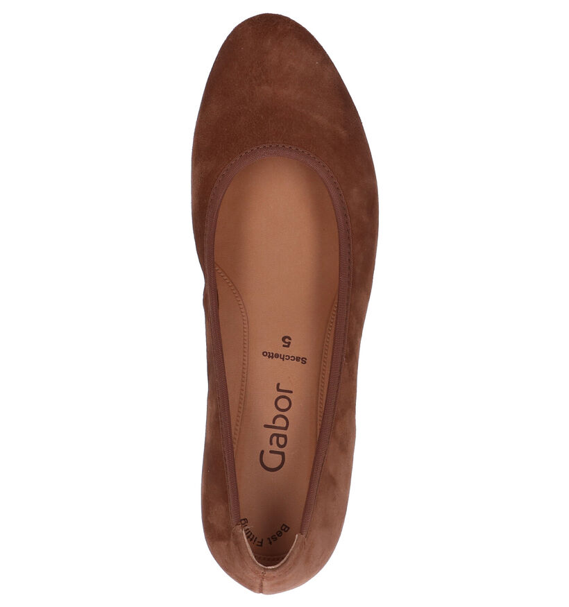 Gabor Best Fitting Blauwe Pumps in nubuck (282278)