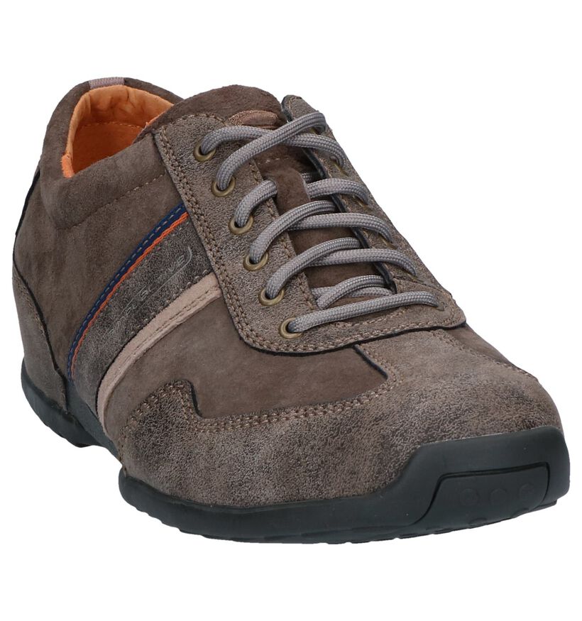 Camel Active Space Taupe Casual Schoenen in kunstleer (259367)