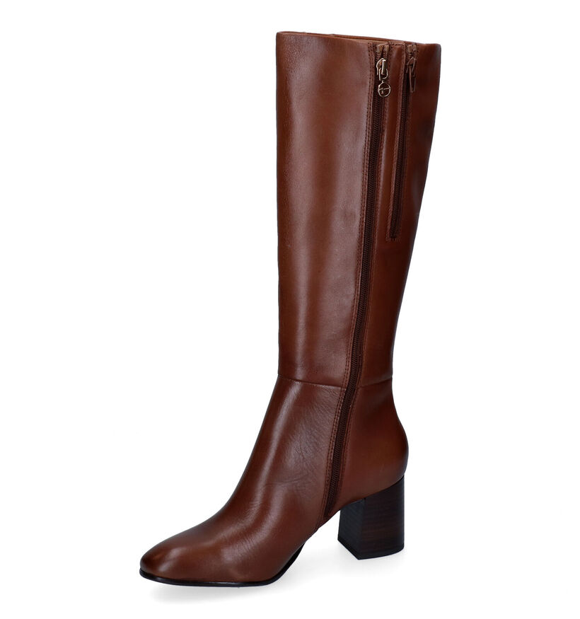 Tamaris Cognac Knielaarzen in leer (297172)
