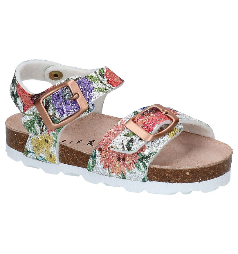 Milo & Mila Sandales en Multicolore en simili cuir (266252)