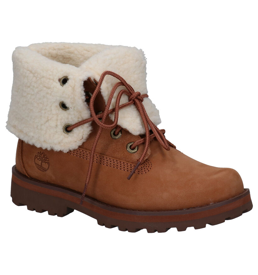 Timberland Courma Bottines en Cognac en nubuck (277746)