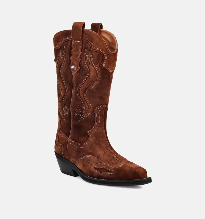 Tommy Hilfiger Archive Cowboy Boots Cognac Laarzen voor dames (374894)