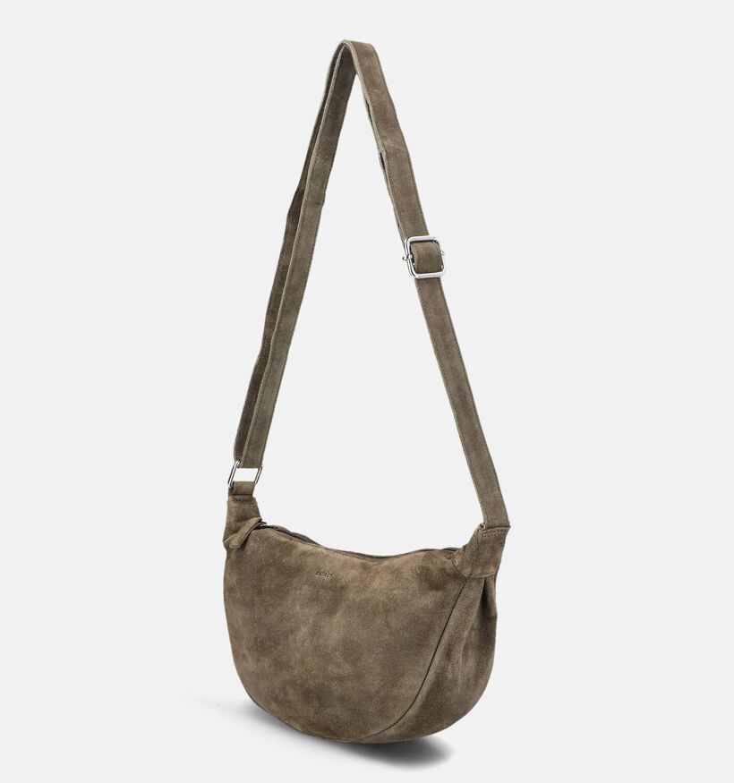 DSTRCT Portland Road Sac port&eacute; crois&eacute; en Kaki pour femmes (379882)