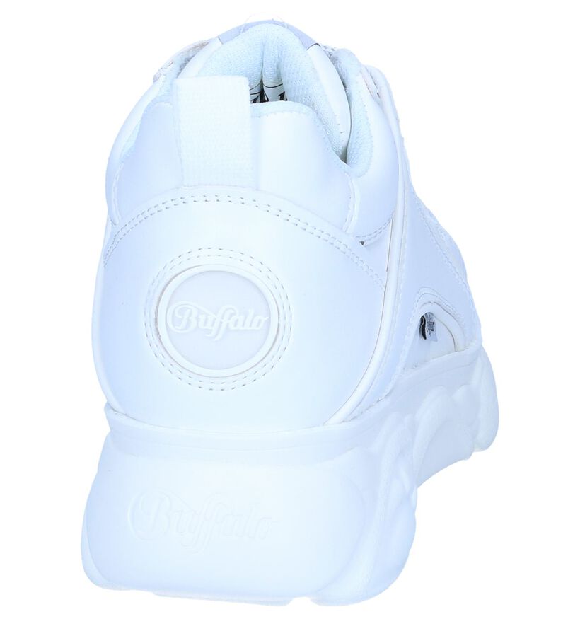 Witte Lage Sneakers Buffalo Corin in kunstleer (240459)