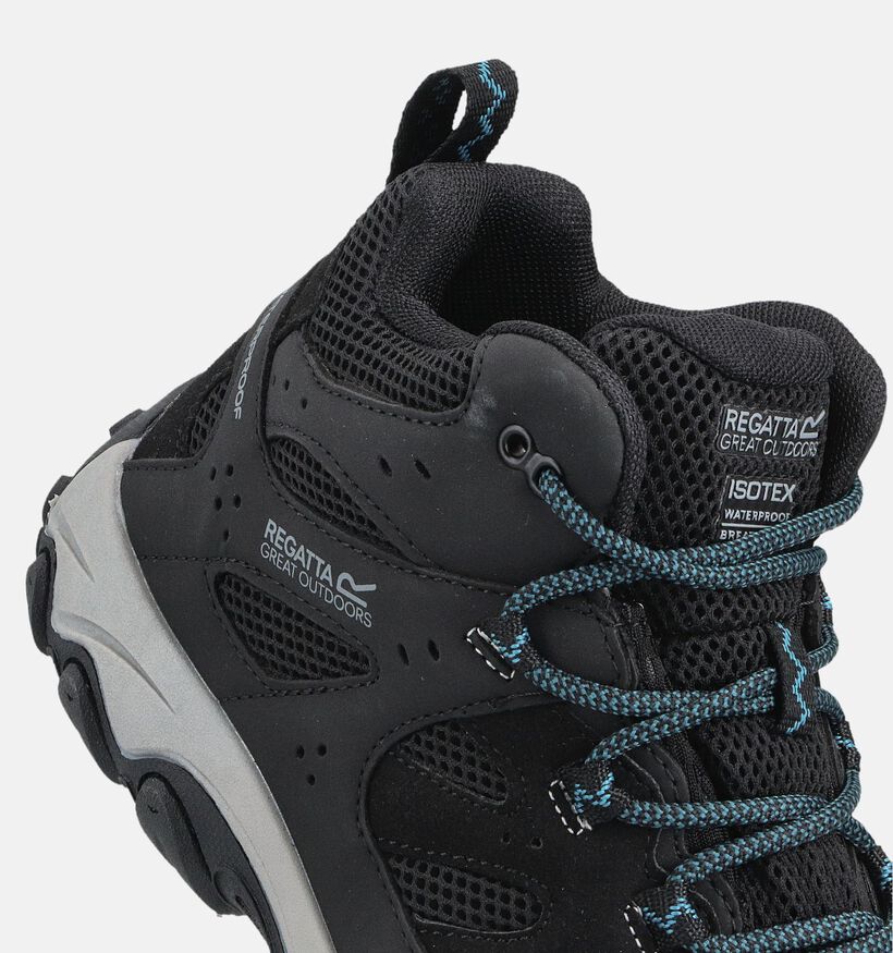 Regatta Edgepoint chaussures de randonnée en Noir pour femmes (362149) - pour semelles orthopédiques