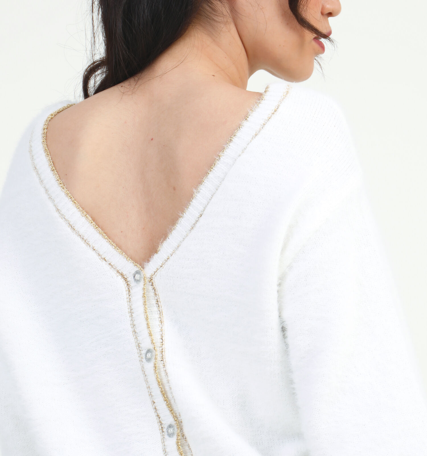 Pieces Hilja Witte Cardigan Pull Dames Vesten Truien Online op TORFS.BE