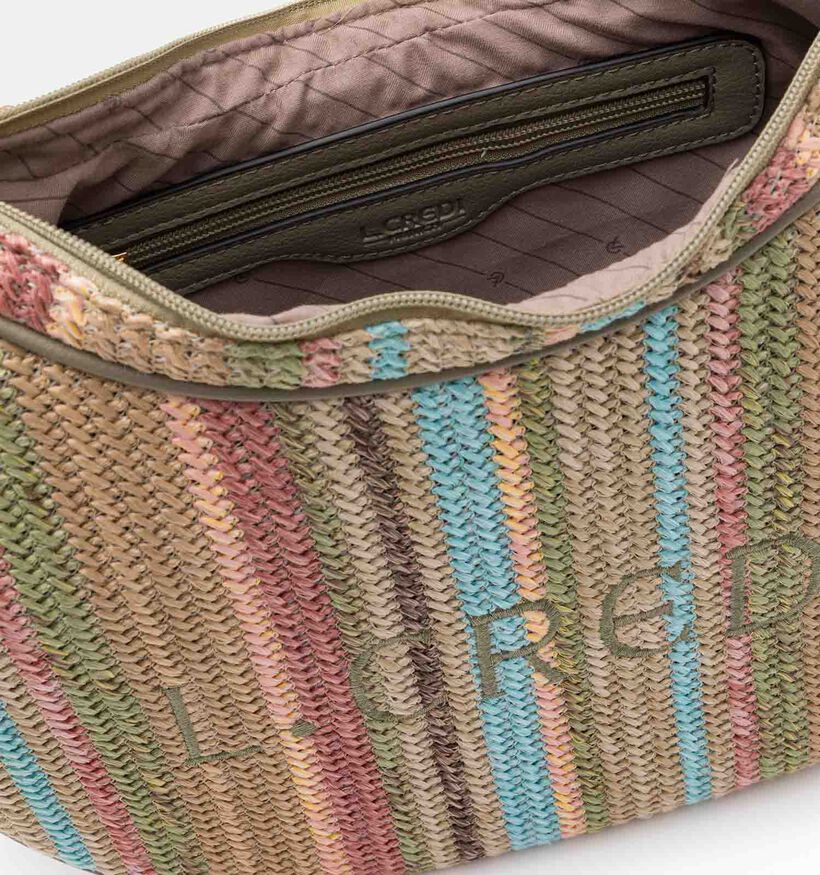 L.Credi Ohana Sac à bandoulière en Beige pour femmes (356623)