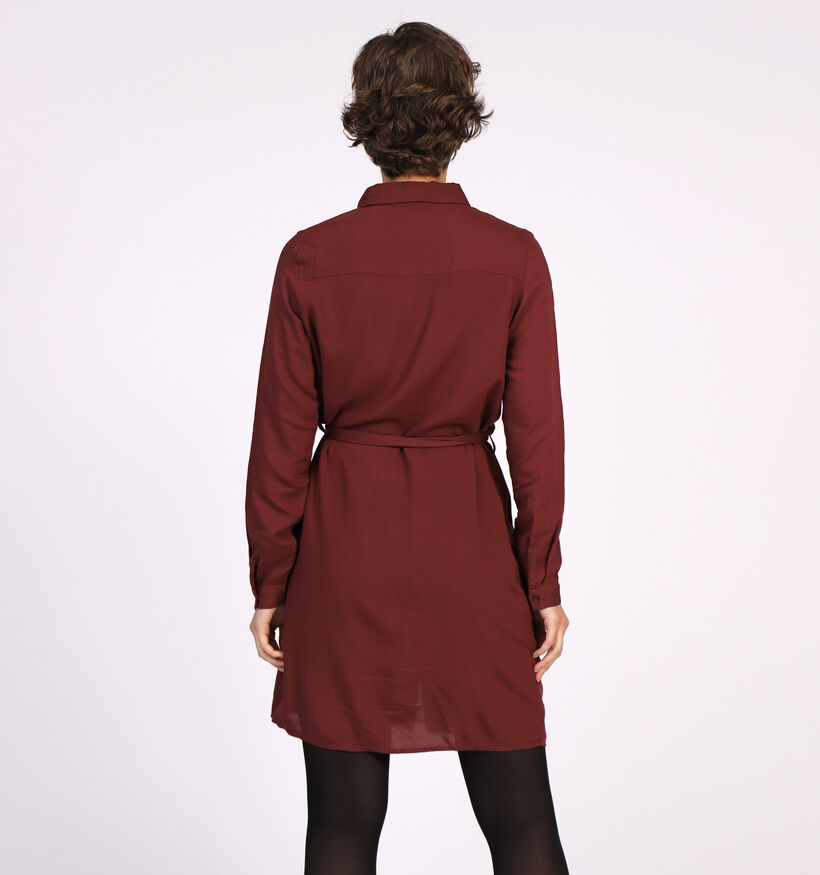 Pieces Cammie Robe en Bordeaux (308461)