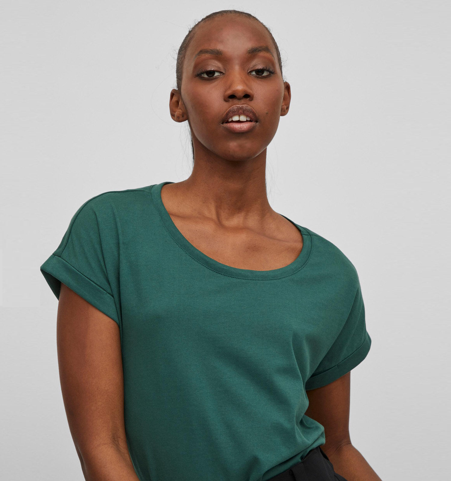Vila t shirt basic sale