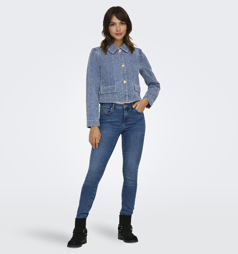 JDY Lady Manteau court en Bleu pour femmes (353278)