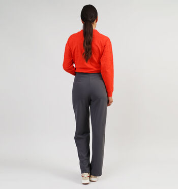 Vero Moda Broeken Zwart/Grijs