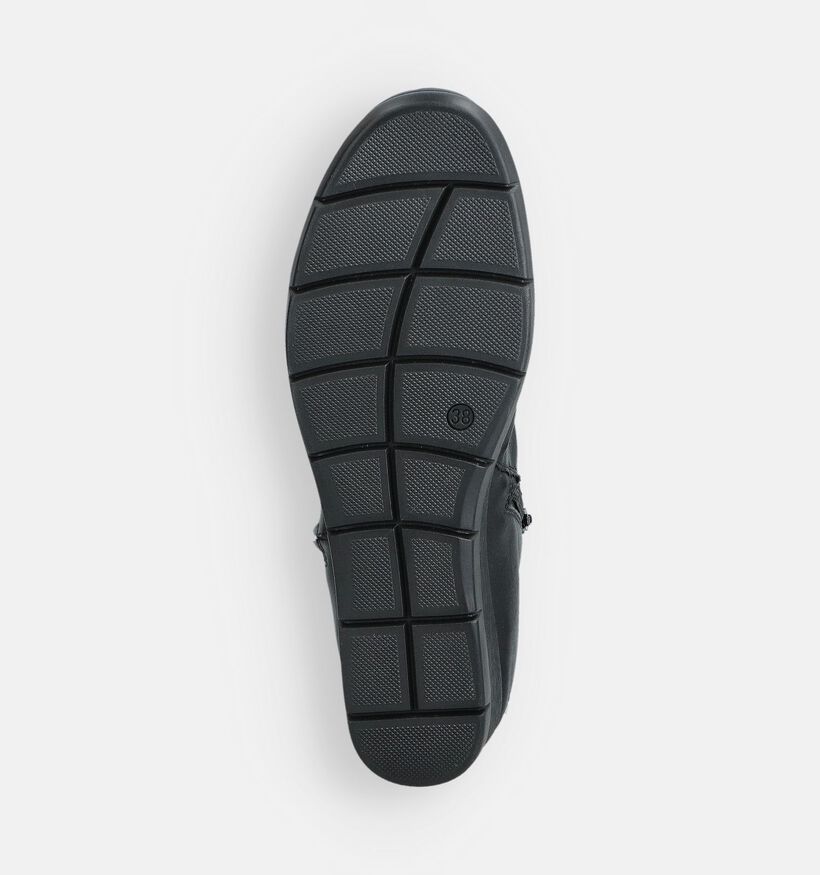 Hush Puppies Bottines plates en Noir pour femmes (361440)