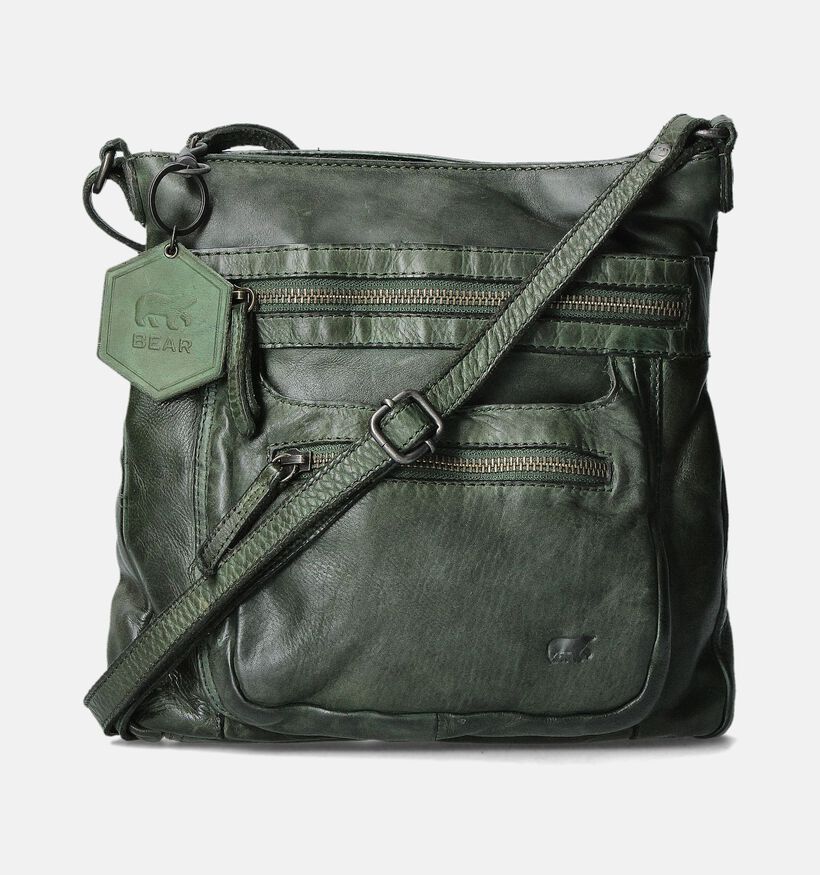 Bear Design Groene Crossbody tas voor dames (358880)