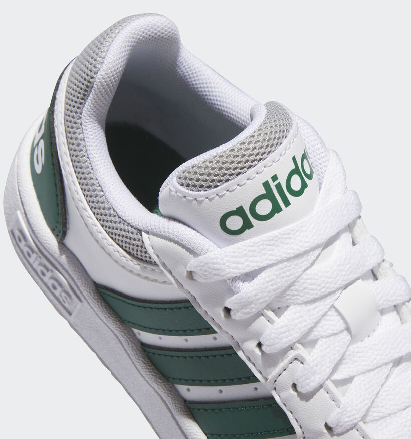 adidas Hoops 3.0 K Witte Sneakers voor meisjes (341635)