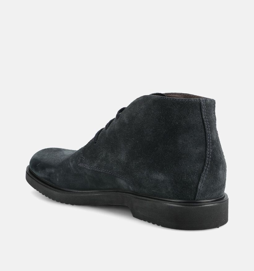 NeroGiardini Chaussures classiques en Bleu fonc&eacute; pour hommes (382160)