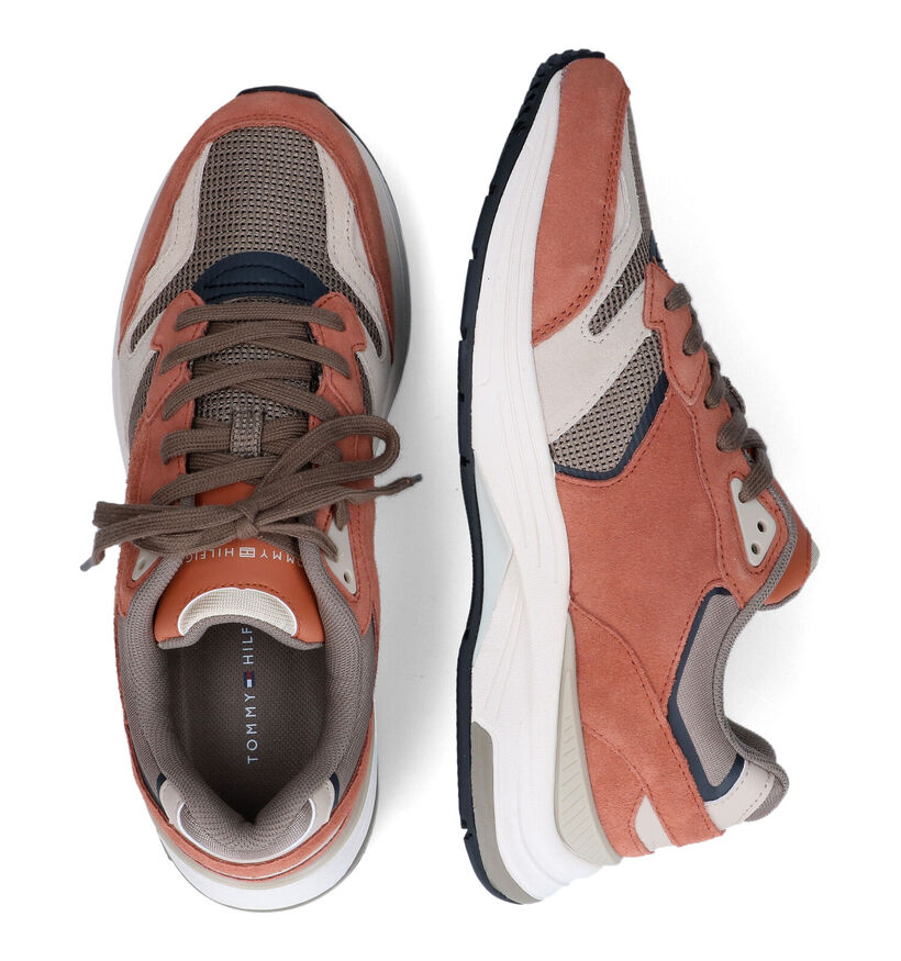 Tommy Hilfiger Modern Grijze Sneakers voor heren (310674) - geschikt voor steunzolen